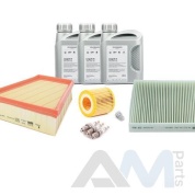 Оригинальный комплект ТО-2 Skoda Fabia 1.2 MPI (масло LL3 с допуском 504/507)