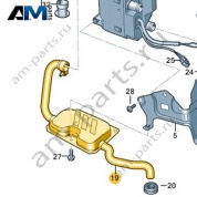 Система выпуска ОГ Audi A8 (D5) 2018-2024 4N0261125C