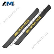 Комплект накладок порога AMG (желтый) Mercedes GLB X247 A1776804707