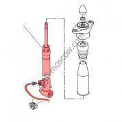 Амортизатор пневмоподвески задний левый Ауди А6 (C5) 4B0616025C