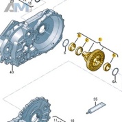 Дифференциал VAG 02Z409021AC