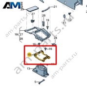 Крепежный элемент Volkswagen Jetta VII 2020-2024 17A863525
