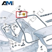 Уплотнитель Volkswagen id4/id5 2021-2024 11A827157