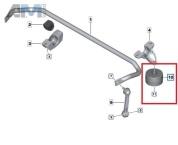 Демпфер колебаний (42Hz) 33506861489 для BMW 5 Серии (G30) 2017-2023