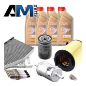 Набор для ТО-4 Volkswagen Caddy 1.6MPI 2015-2021 (масло Castrol LL3 5W30 504/507)