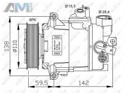 Компрессор кондиционера NRF (32500G) на Volkswagen Passat B6 (2005-2011) 2.0TSI