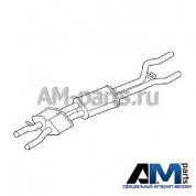 Передний глушитель для Volkswagen Touareg 7P6253209N