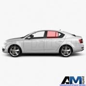 Стекло задней двери подвижное левое на Octavia A7 II рестайлинг 5E9845205C