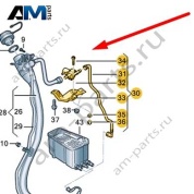 Регулятор давления Volkswagen Touareg 2018-2024 4M4201549C
