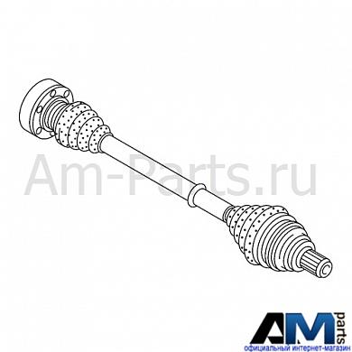 Приводной внешний вал с ШPУCом для автомобилей концерна VAG 5Q0407272DRКупить приводной внешний вал с шpуcом для VAG 5Q0407272DR- Детали от дилера