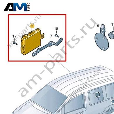 Блок управления распознавания прицепа VAG 1K0907383HКупить блок управления распознавания прицепа 1K0907383H на Фольксваген/Ауди/Шкоду- акция