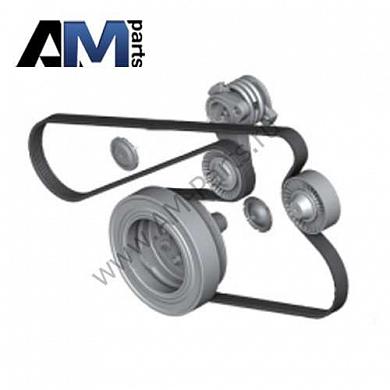 Комплект ремня генератора 11282339105 на BMW E83 2.0d
