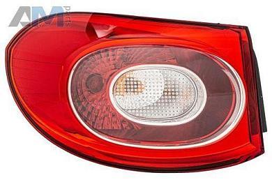 Фонарь задний левый наружный (2SD009691091) HELLA для Volkswagen Tiguan I (2007-2011)