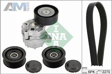 Натяжитель ремня генератора (INA) 529044910 для Mb Sprinter (W909) 308CDI (109 л.с.)