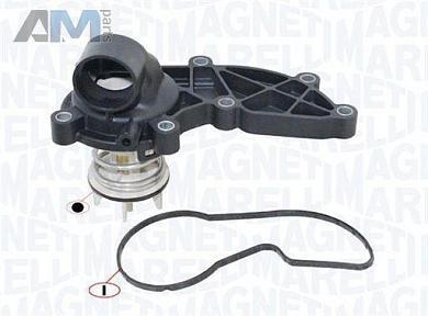 Термостат охлаждающей жидкости MAGNETI MARELLI (352317003670) для Audi Q7 (4L) 2007-2015 3.0TFSI