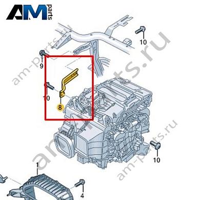 Держатель VAG 1EB819133Купить держатель 1EB819133 для Фольксваген/Ауди/Шкода- акция