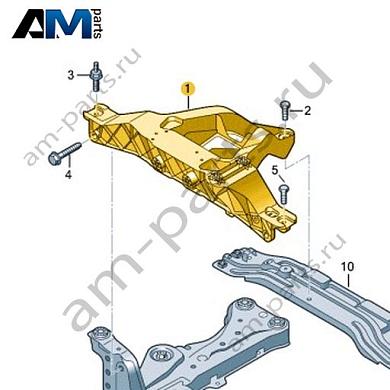 Кронштейн инвертора Volkswagen id-Buzz 2023-2024 1N3805211AКупить кронштейн инвертора 1N3805211A для Фольксваген id-Buzz 2023-2024- акция
