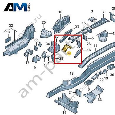 Пластина для лонжерона Volkswagen id-Buzz 2023-2024 1N3801358Купить пластину для лонжерона 1N3801358 Фольксваген id-Buzz 2023-2024- бесплатная доставка
