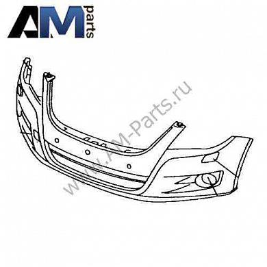 Бампер передний с парковочным автопилотом Тигуан (2007-2011) 5N0807217CGRU