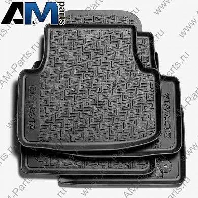 Коврики салона резиновые Skoda Octavia A7 5E1061550