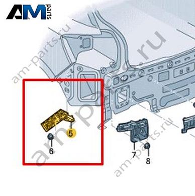 Направляющий профиль Volkswagen T-Roc 2018-2024 2GA807375Купить направляющий профиль 2GA807375 Фольксваген Т-рок 2018-2024- выгодные цены