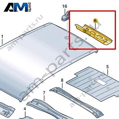 Поперечная балка крыши Volkswagen id4/id5 2021-2024 11A817163AКупить поперечную балку крыши 11A817163A для Фольксваген id4/id5 2021-2024- спец. Цена