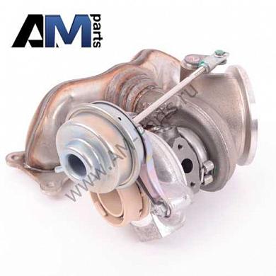 Турбонагнетатель с выпускным коллектором левый 11657593021 на BMW X6 (E71) 35iX N54