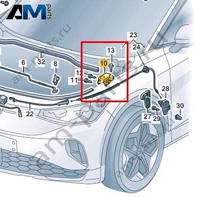 Крепежный элемент Volkswagen id4/id5 2021-2024 11A823405BКупить крепежный элемент 11A823405B на Фольксваген id4/id5 2021-2024- бесплатная доставка