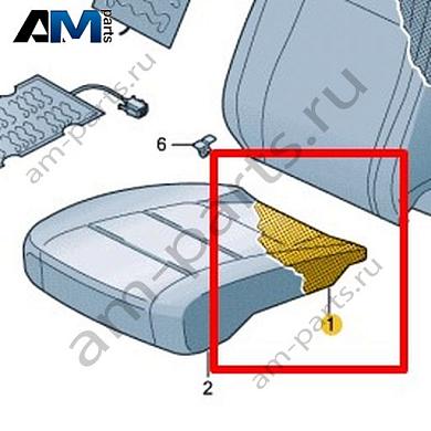 Наполнитель подушки сиденья Volkswagen id-Buzz 2023-2024 1T3881375AКупить наполнитель подушки сиденья 1T3881375A для Фольксваген id-Buzz 2023-2024- гарантия наличия