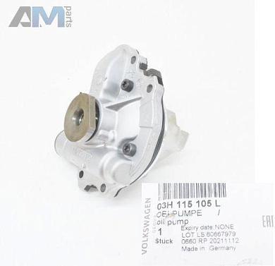 Масляный насос 03H115105L  Volkswagen Touareg II (2014-2018) 3.6FSI