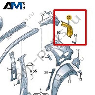 Усилитель стойки С Volkswagen Taigo 2022-2024 2G6809588Купить усилитель стойки С 2G6809588 на Фольксваген Тайго 2022-2024- акция