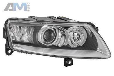 Ксеноновая правая фара (1EL008881421) HELLA для Audi A6 (С6) 2004-2011