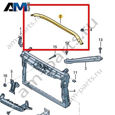 Водоотводящий короб Volkswagen Jetta VII 2020-2024 17A806239Купить водоотводящий короб 17A806239 для Фольксваген Джетта VII 2020-2024- акция