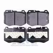 Колодки тормозные передние Behr-hella на Mercedes W213 8DB355021-671