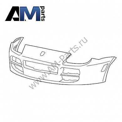 Передний бампер с омывателем фар Кайен 95550531101G2X