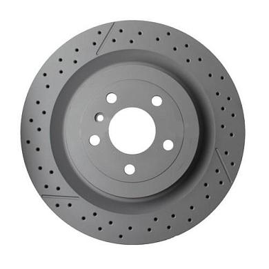 Диск тормозной задний TRW на Mercedes X166 400, DF6835S