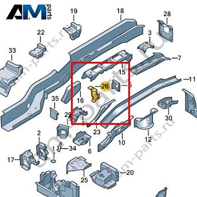 Крепежная пластина Volkswagen id-Buzz 2023-2024 1N3803949Купить крепёжную пластину 1N3803949 для Фольксваген id-Buzz 2023-2024 по минимальной цене