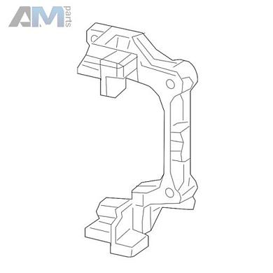 Скоба суппорта задняя правая на Mercedes C W205 (2014-2023) A2054230206