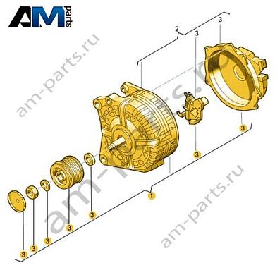 Генератор VAG 06L903024AКупить генератор 06L903024A на Фольксваген/Ауди/Шкоду- минимальная цена