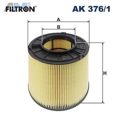 Воздушный фильтр FILTRON AK3761 на Audi A4 (B9) 2015-2020 1.4TFSI