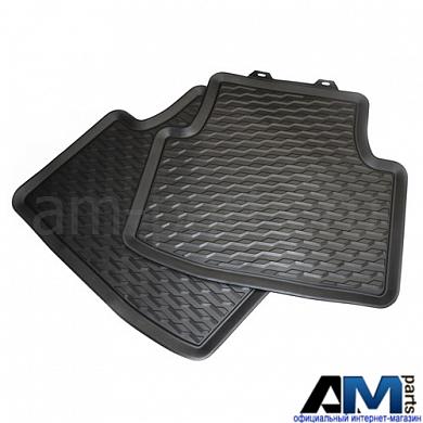 Коврики в салон резиновые задние на Passat B8 (задние) 3G0061512A82V