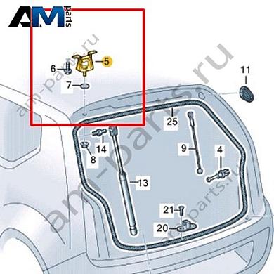 Петля крышки багажника левая Volkswagen Scirocco 2015-2018 1K8827301BКупить петля крышку багажника левую 1K8827301B для Фольксваген Сирокко 2015-2018- спец. Цена