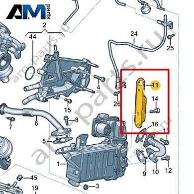 Проушина VAG 04L103390BКупить проушину 04L103390B Фольксваген/Ауди/Шкода- минимальная цена
