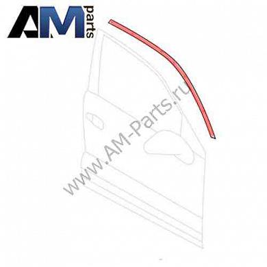 Декоративная накладка хром передняя правая Volkswagen Touareg (2011-2014) (хром) 7P08539867Z7