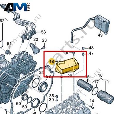 Масляный радиатор КП VAG 0DD317019Купить масляный радиатор КП 0DD317019 Фольксваген/Ауди/Шкода- спец. Цена