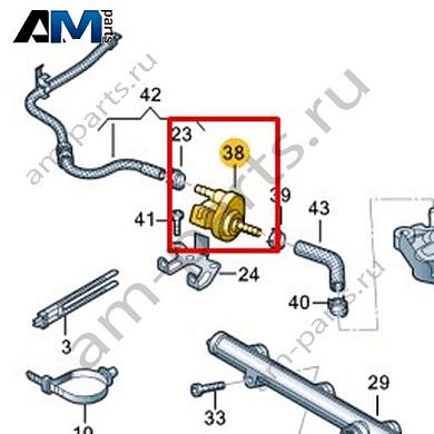 Клапан VAG 06M906517EКупить клапан 06M906517E для Фольксваген/Ауди/Шкода- гарантия наличия