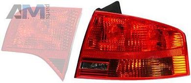 Задний наружный левый фонарь (2VP965037051) HELLA для Audi A4 (B7) 2005-2009