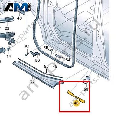 Защитная пленка Volkswagen id-Buzz 2023-2024 1T3843367Купить защитную пленку 1T3843367 на Фольксваген id-Buzz 2023-2024- минимальная цена