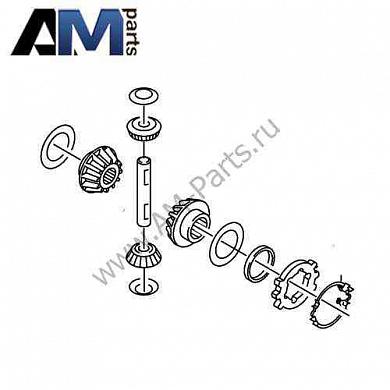 Ремонтный комплект для дифференциала Amarok 2H0598081A