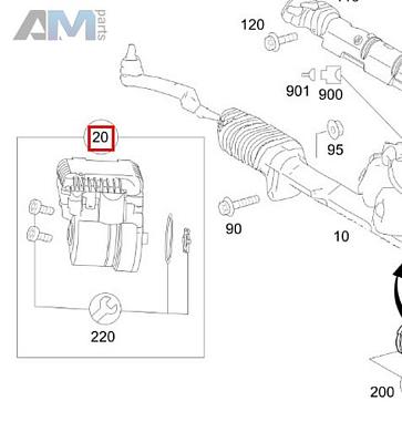 Блок управления рулевой рейки A1699010600 Мерседес B-class W245